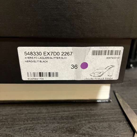 Loulou mules glitter - Picture 6 of 7